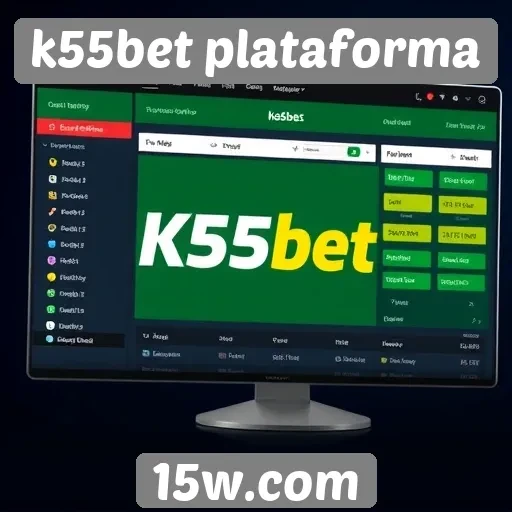 Avaliação da interface do k55bet plataforma