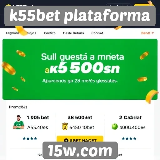 Plataforma K55bet traz promoções atraentes para novos usuários